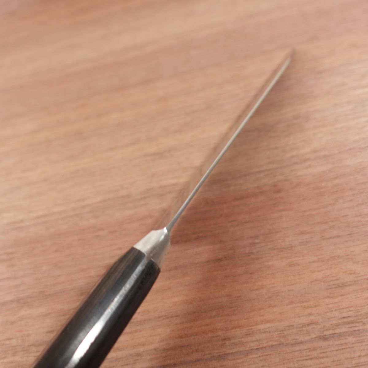 KIYA RUGBY Gyuto Knife, Sharpened, Stainless Steel, All-Purpose Knife, Straight Edge, Slightly Single Bevel, 180mm