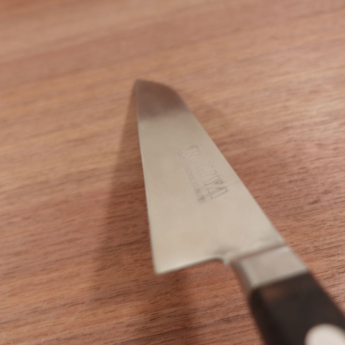 KIYA RUGBY Gyuto Knife, Sharpened, Stainless Steel, All-Purpose Knife, Straight Edge, Slightly Single Bevel, 180mm
