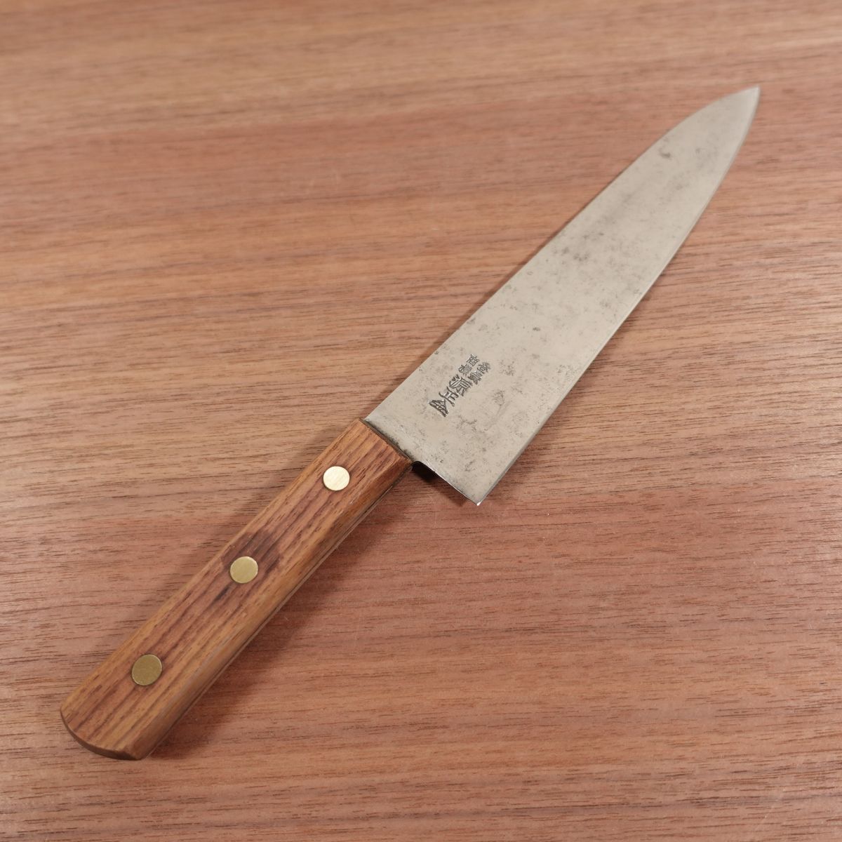 Minamoto Masakane Gyuto Knife, Sharpened, Carbon Steel, All-Purpose Knife, Special, Kin, 195mm