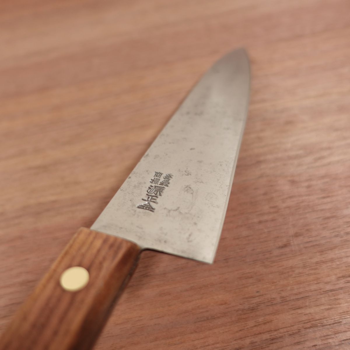 Minamoto Masakane Gyuto Knife, Sharpened, Carbon Steel, All-Purpose Knife, Special, Kin, 195mm