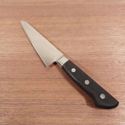 Sakai Ishito Honesuki Knife, Sharpened, Sabaki Knife, GV STEEL, Stainless Steel, Garasuki, Double Bevel, 145mm