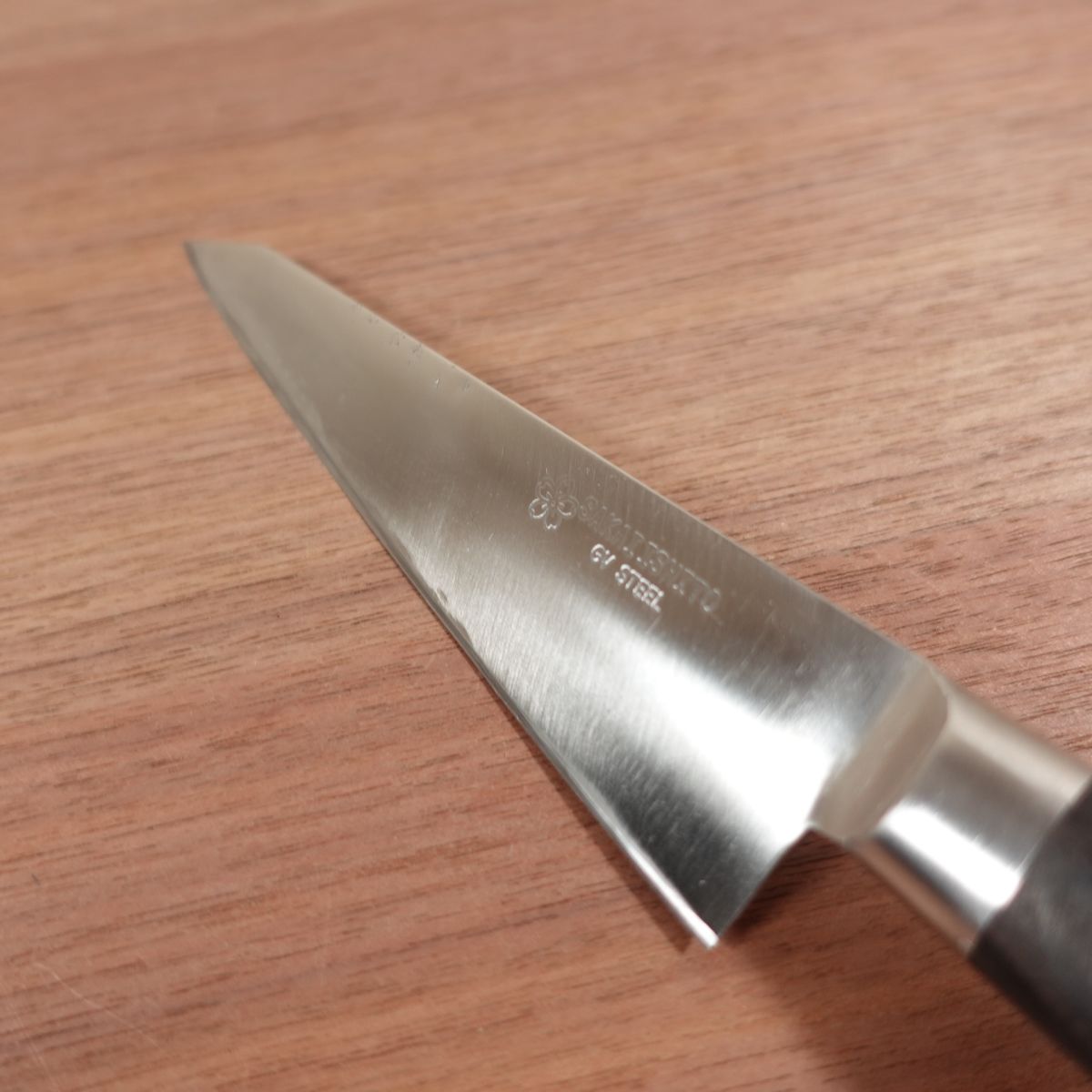 Sakai Ishito Honesuki Knife, Sharpened, Sabaki Knife, GV STEEL, Stainless Steel, Garasuki, Double Bevel, 145mm