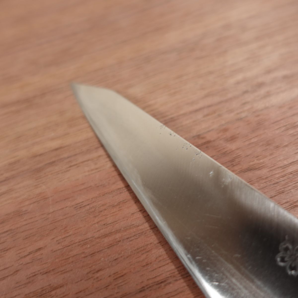 Sakai Ishito Honesuki Knife, Sharpened, Sabaki Knife, GV STEEL, Stainless Steel, Garasuki, Double Bevel, 145mm
