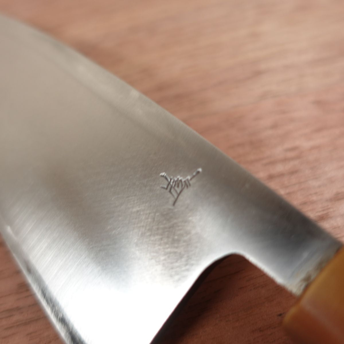 Sakai Takayuki Deba Knife, Sharpened, White Water Buffalo Octagonal Handle, Stainless Steel, Thick Deba, 155mm