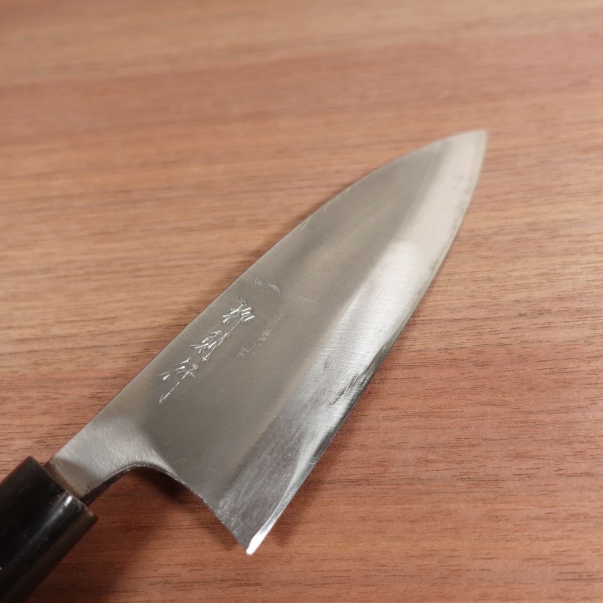 Ichiyanagi Noriyuki Deba Knife, Sharpened, Shirogami No. 1, Yasuki Steel, Single Bevel, 175mm