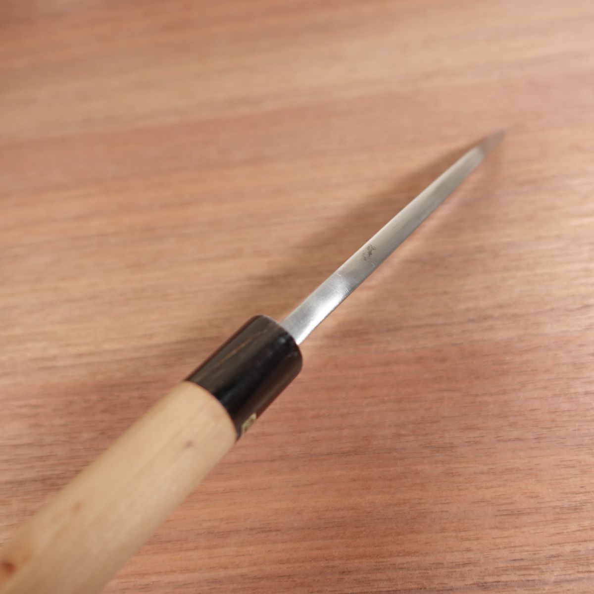 Ichiyanagi Noriyuki Deba Knife, Sharpened, Shirogami No. 1, Yasuki Steel, Single Bevel, 175mm