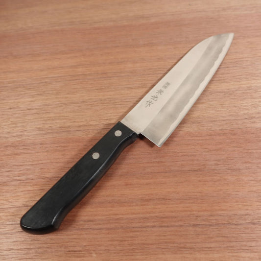 Eiko Santoku Knife, Sharpened, Thin Stainless Steel, All-Purpose Knife, 165mm