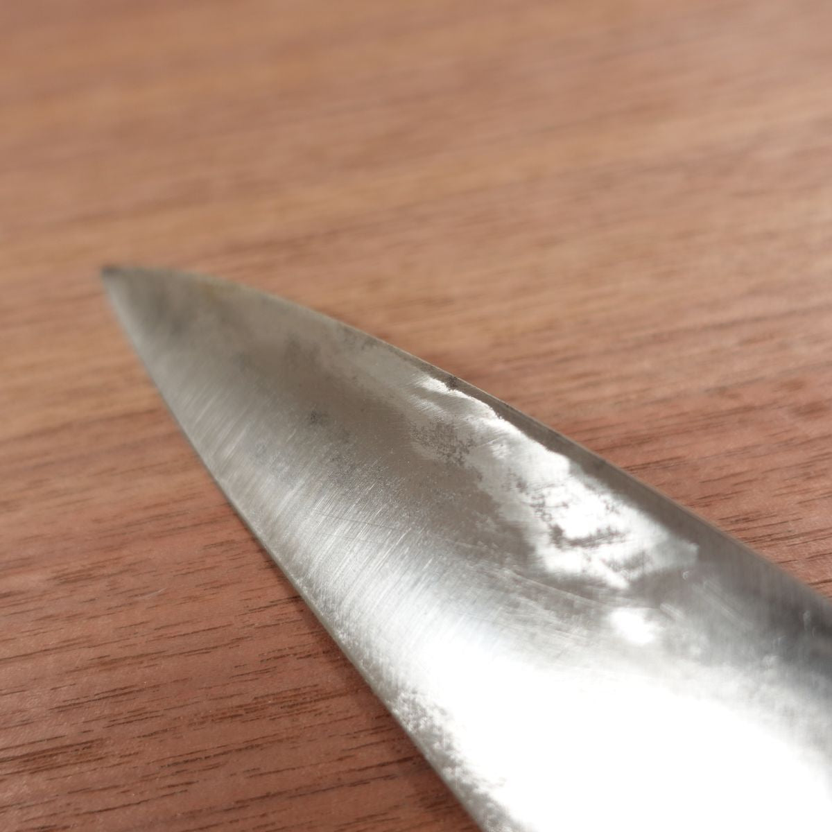 Tadayasu Funayuki Messer, geschliffen, schmales Deba Messer, Griff wie neu, 155mm