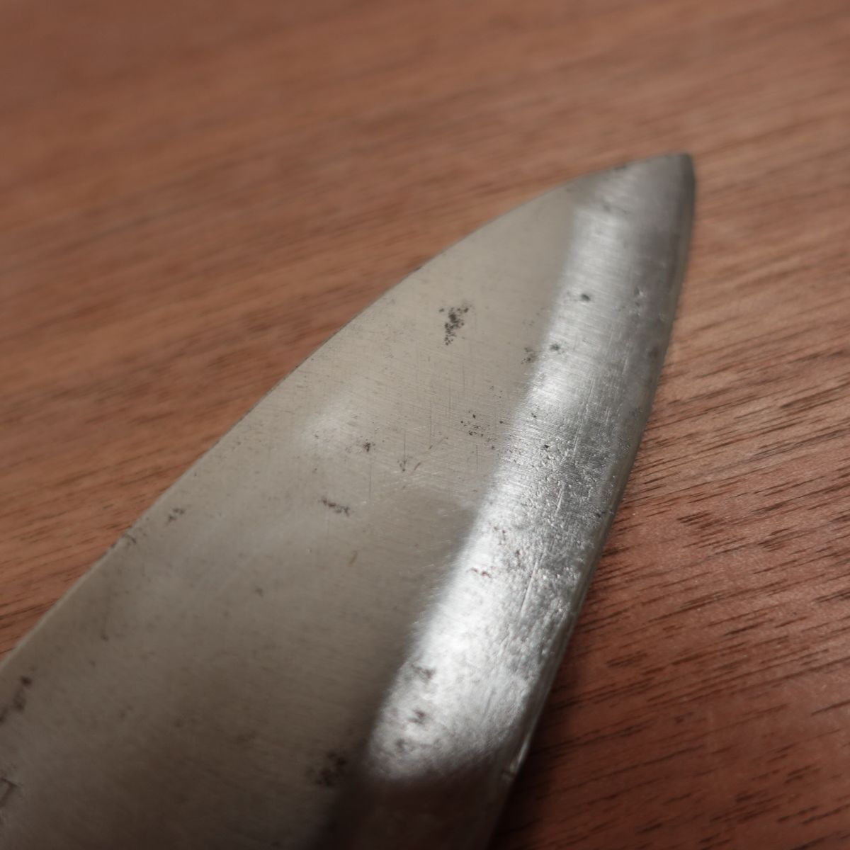 Kinyo Deba-Messer, geschliffen, handgeschmiedet, Karbonstahl, einseitig geschliffen, 165 mm