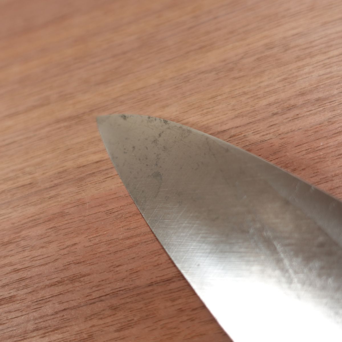 Dairi Deba Messer, geschliffen, Karbonstahl, einseitiger Anschliff, Takagi Uchihamono, Nippon Hamono Co., Ltd., 150mm