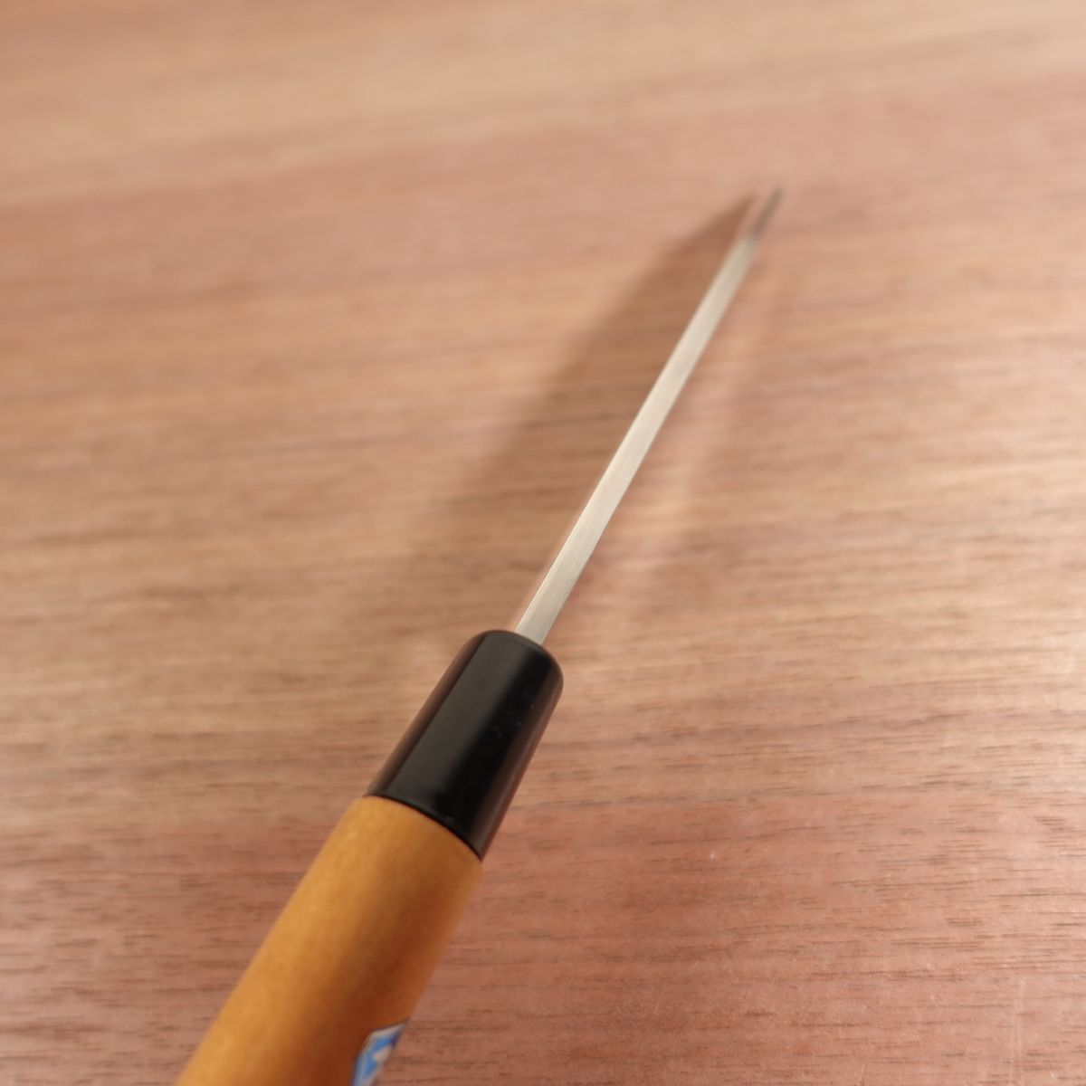 Kiya Ajikiri Knife, Sharpened, Ko-Deba, Ajikiri, Stainless Steel, Box Included, Unused Stored Item, Single Bevel, 120mm