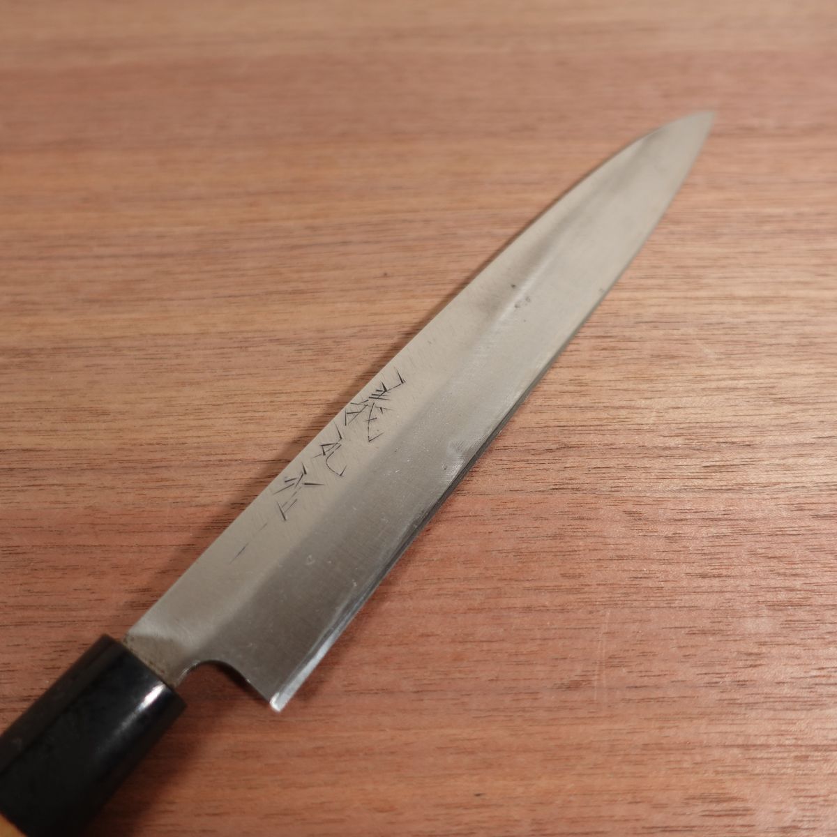 Yoshimaru Yanagiba Knife, Sharpened, Sashimi Knife, Box Included, Very Light Use, Carbon Steel, Single Bevel, 210mm