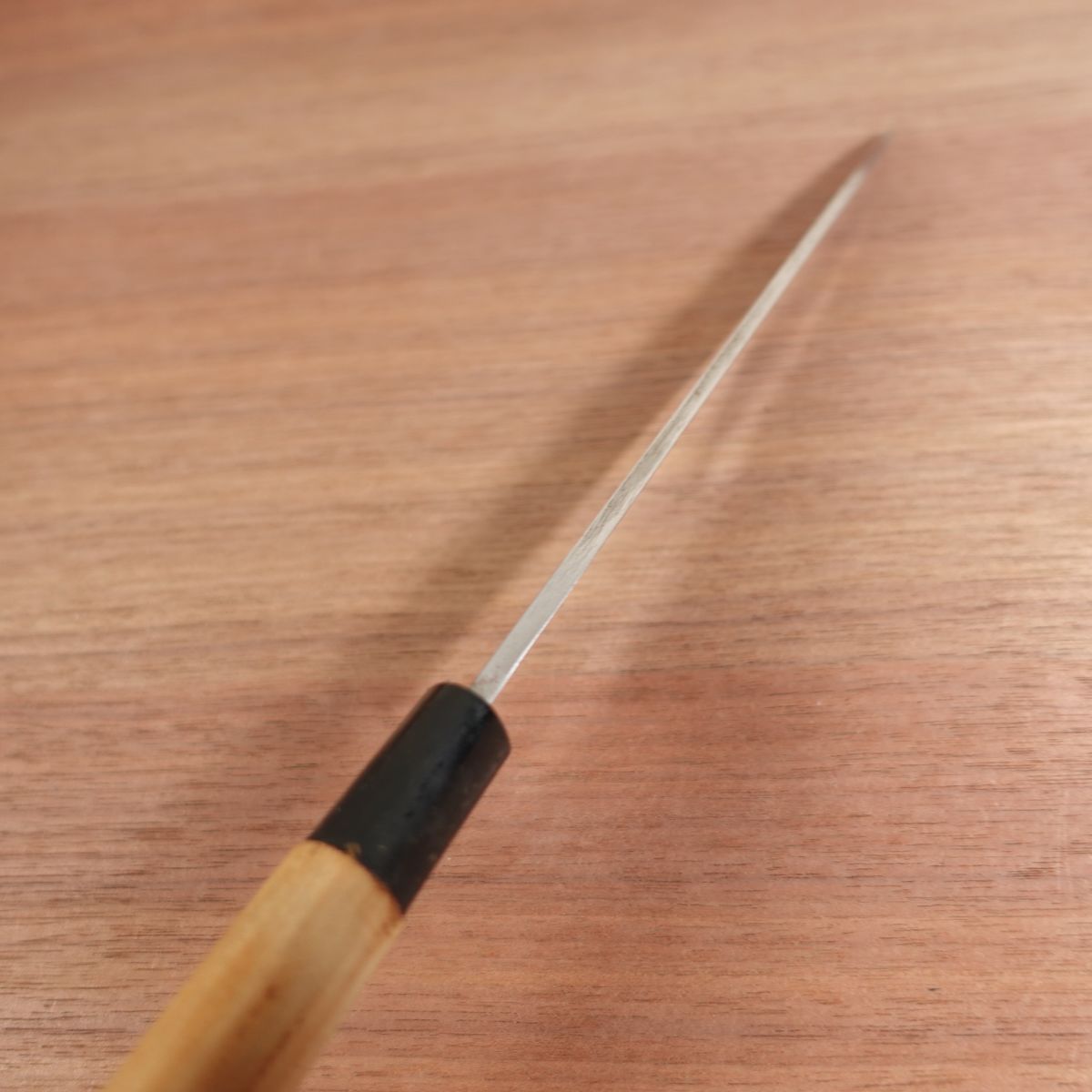 Yoshimaru Yanagiba Knife, Sharpened, Sashimi Knife, Box Included, Very Light Use, Carbon Steel, Single Bevel, 210mm
