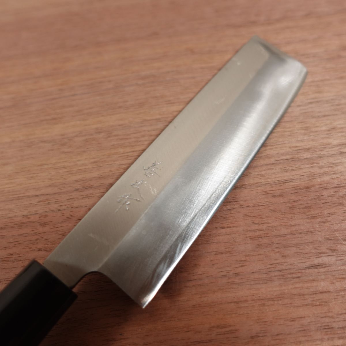 Yoshitsugu Usuba Knife, Sharpened, Yoshitsugu Saku, Single Bevel, Vegetable Knife, Carbon Steel, 165mm