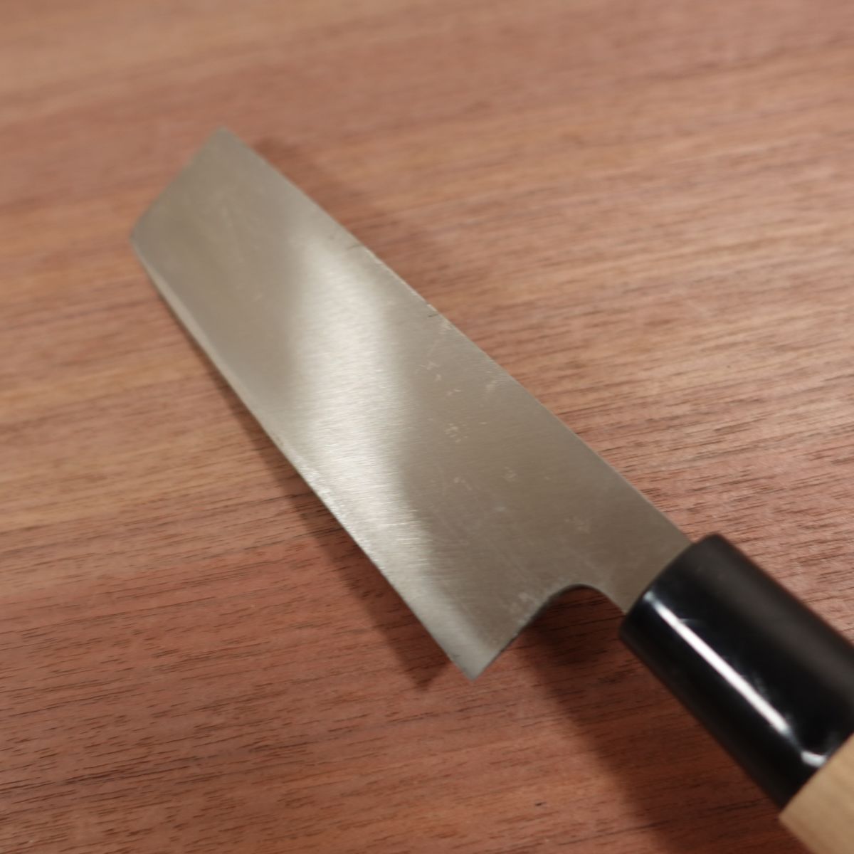 Yoshitsugu Usuba Knife, Sharpened, Yoshitsugu Saku, Single Bevel, Vegetable Knife, Carbon Steel, 165mm