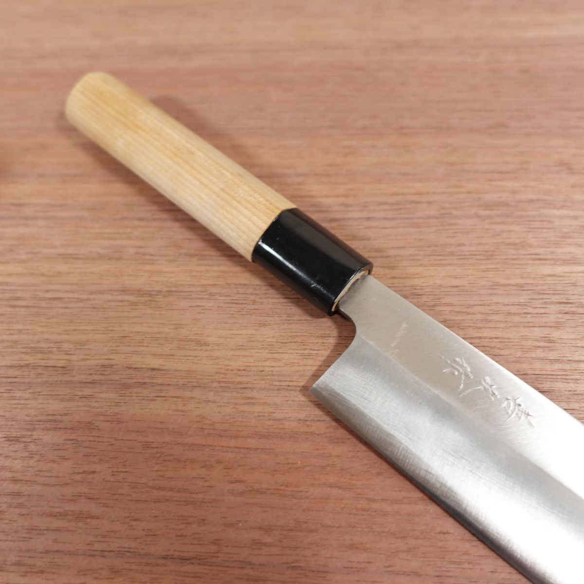 Yoshitsugu Usuba Knife, Sharpened, Yoshitsugu Saku, Single Bevel, Vegetable Knife, Carbon Steel, 165mm