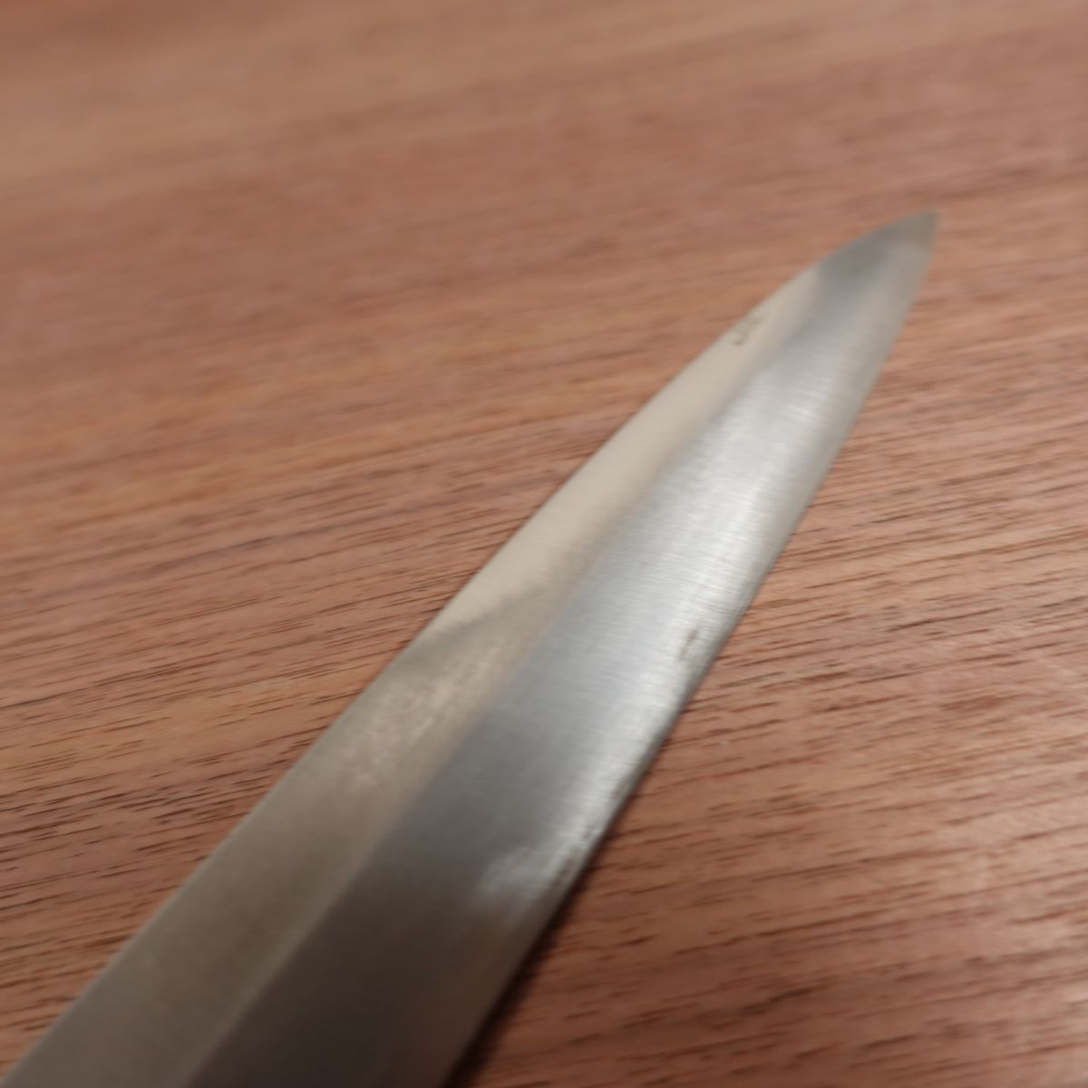 Sakai Kikumori Yanagiba Knife, Sharpened, Water Buffalo Handle, Ginsan, Sashimi Knife, Premium Stainless Steel, Silver No.3, 245mm