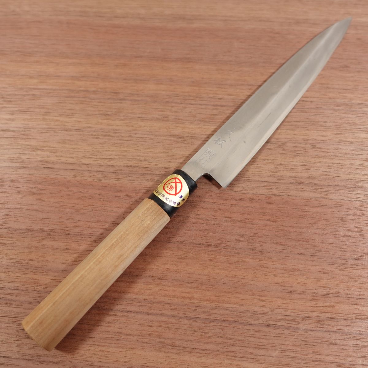 Sakai Hisamatsu Yanagiba Knife, Sharpened, Betsuuchi, Sashimi Knife, Sakai Hamono Sticker, 215mm