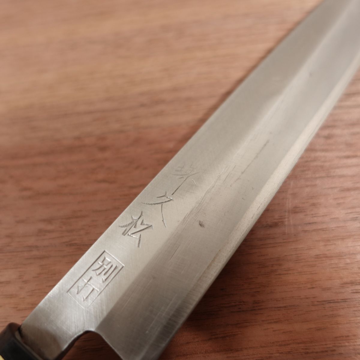 Sakai Hisamatsu Yanagiba Knife, Sharpened, Betsuuchi, Sashimi Knife, Sakai Hamono Sticker, 215mm