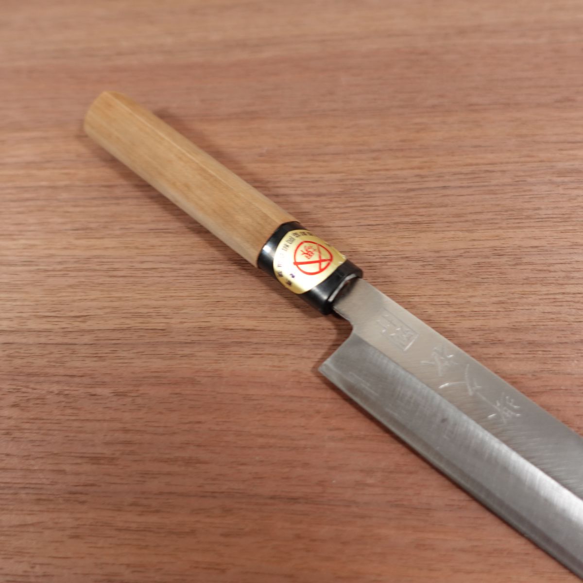 Sakai Hisamatsu Yanagiba Knife, Sharpened, Betsuuchi, Sashimi Knife, Sakai Hamono Sticker, 215mm