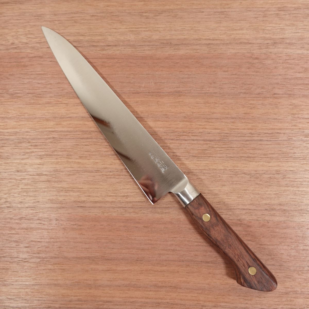 [HYPER REBORN] Minamoto Senzo Sujihiki Knife, Sharpened, Mirror Finish, Gyuto, Carbon Steel, 205mm