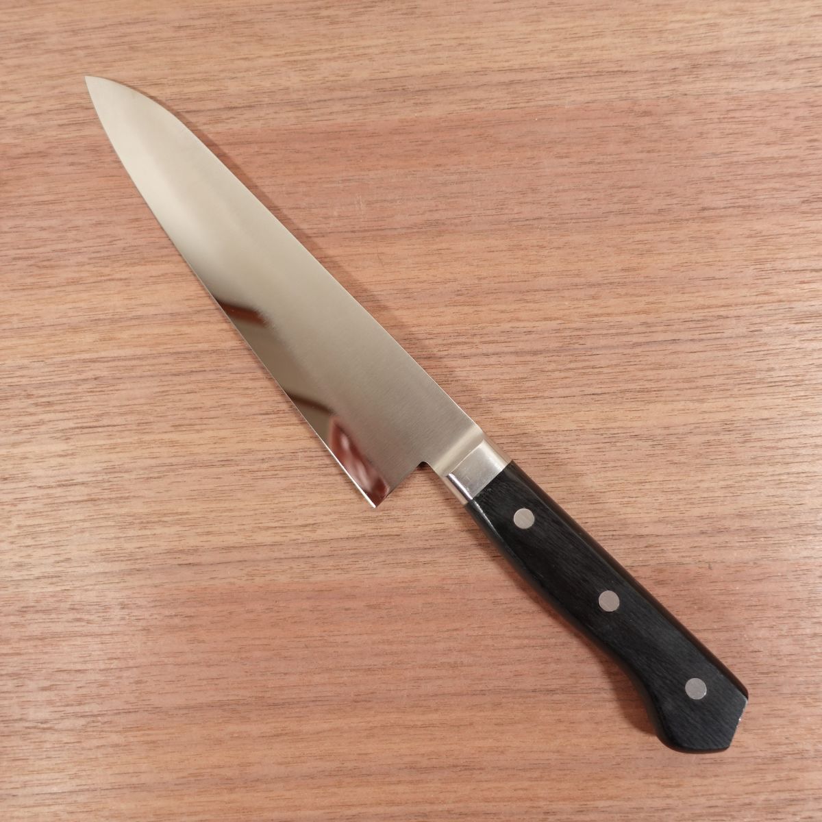 [HYPER REBORN] Kakuma Gyuto Knife, Sharpened, Mirror Finish, All-Purpose Knife, Stainless Steel, Honzuke, 180mm