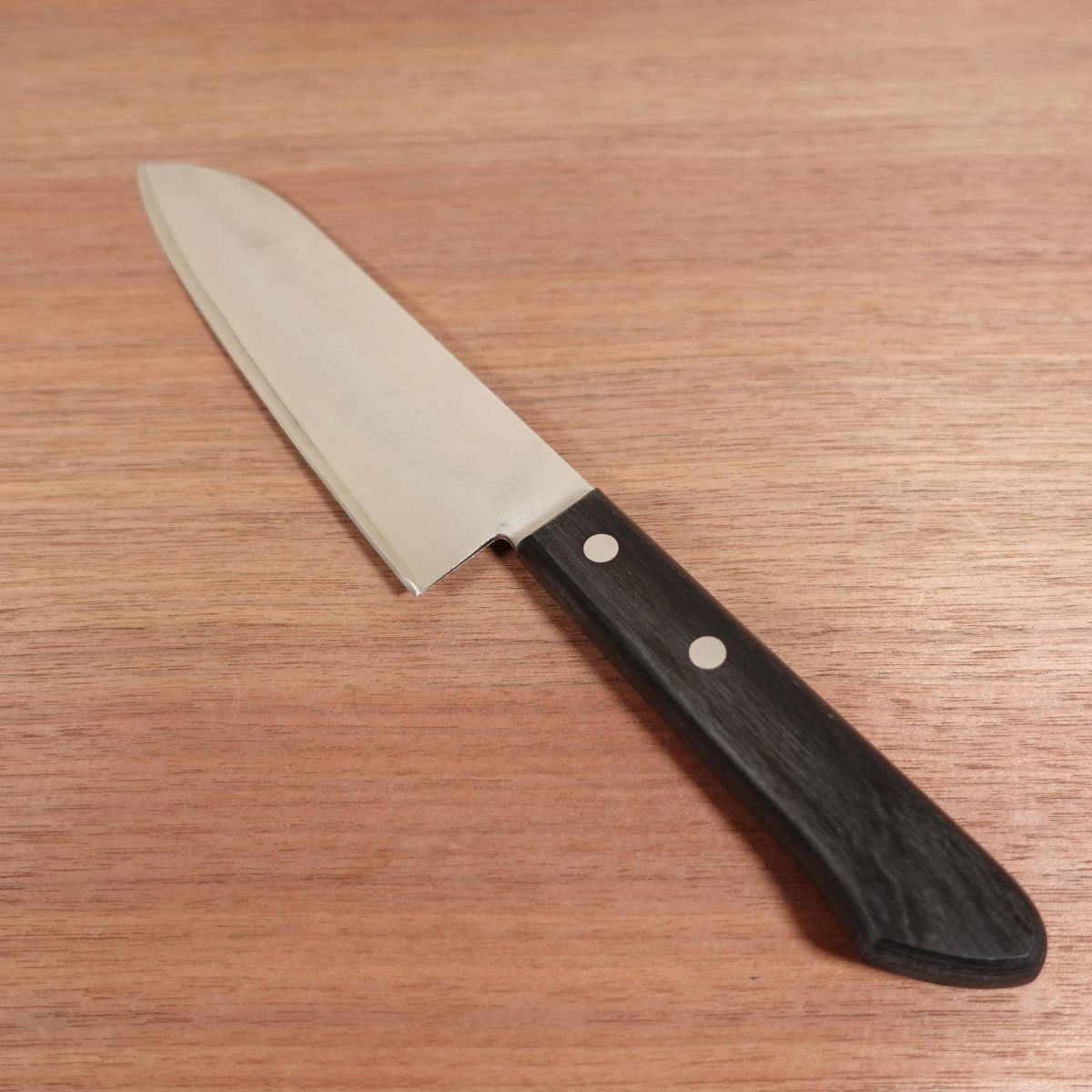 Jikko Santoku Blue Steel Laminated All-Purpose Knife Sharpened 170mm