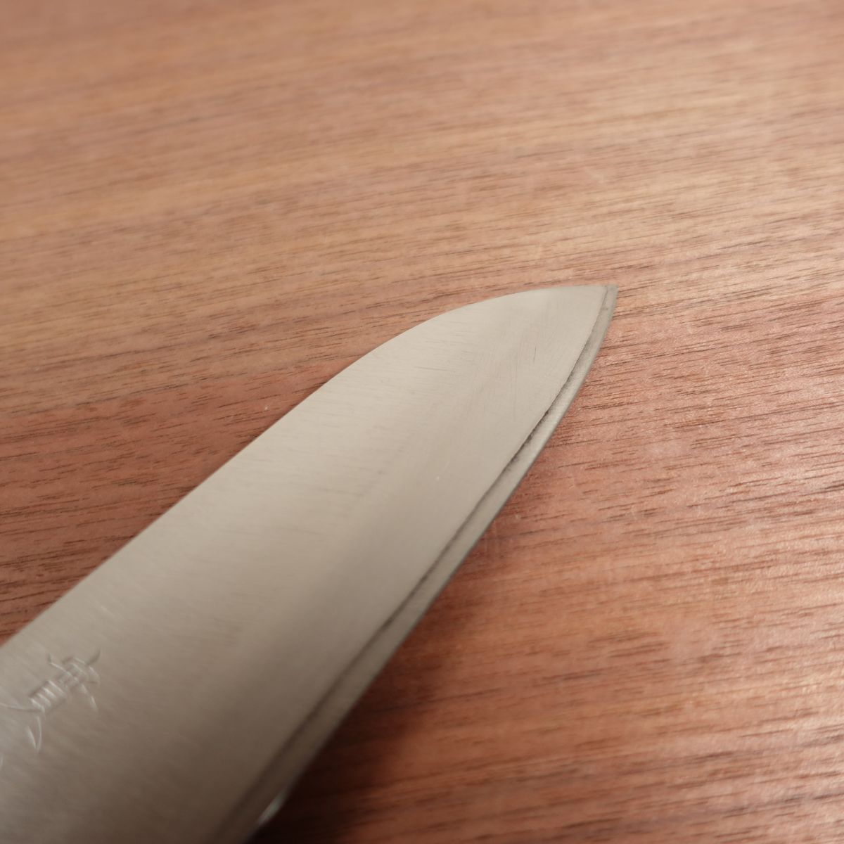 Jikko Santoku Blue Steel Laminated All-Purpose Knife Sharpened 170mm