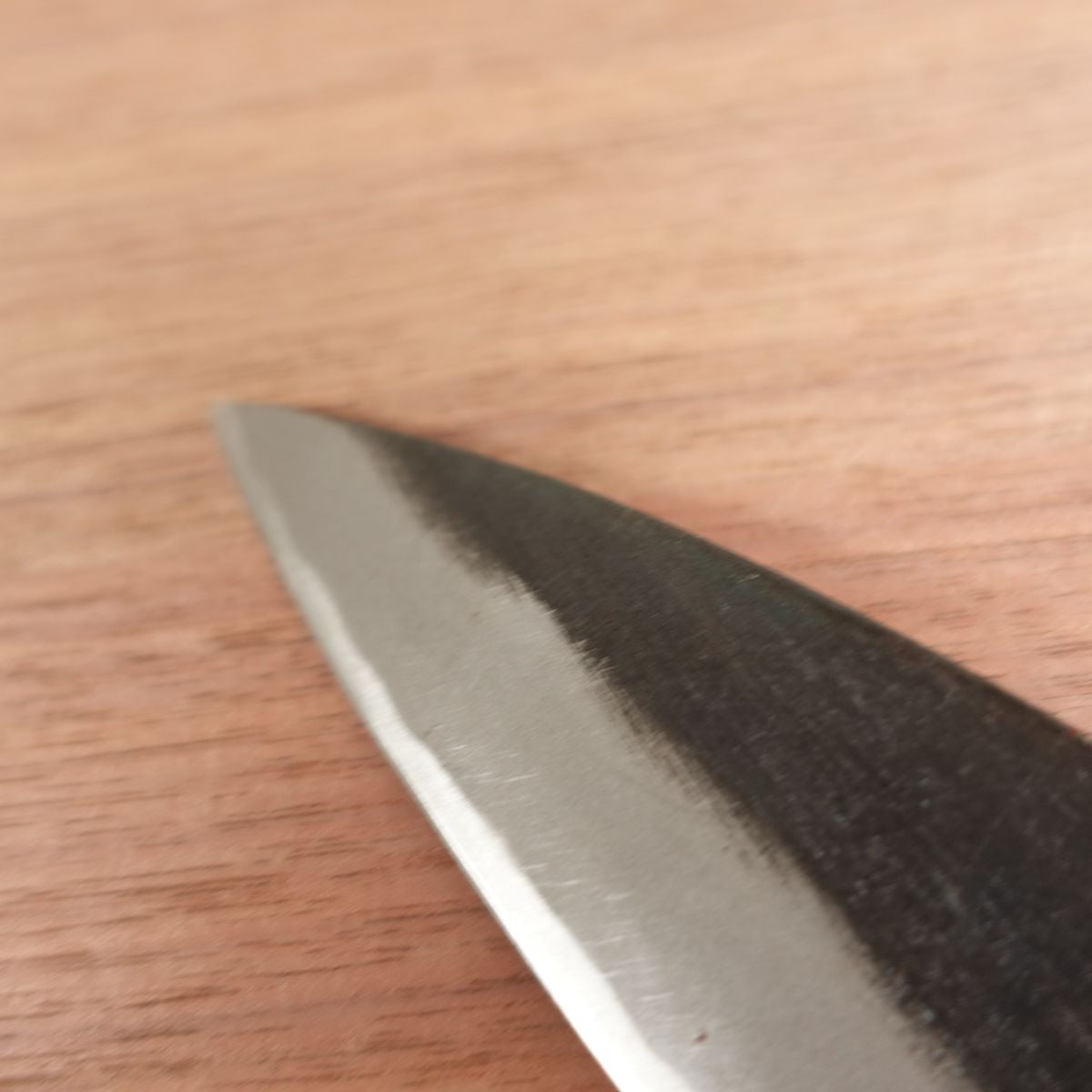 Ryoma Funayuki Slim Deba Double Bevel Kurouchi Unused with Case 135mm