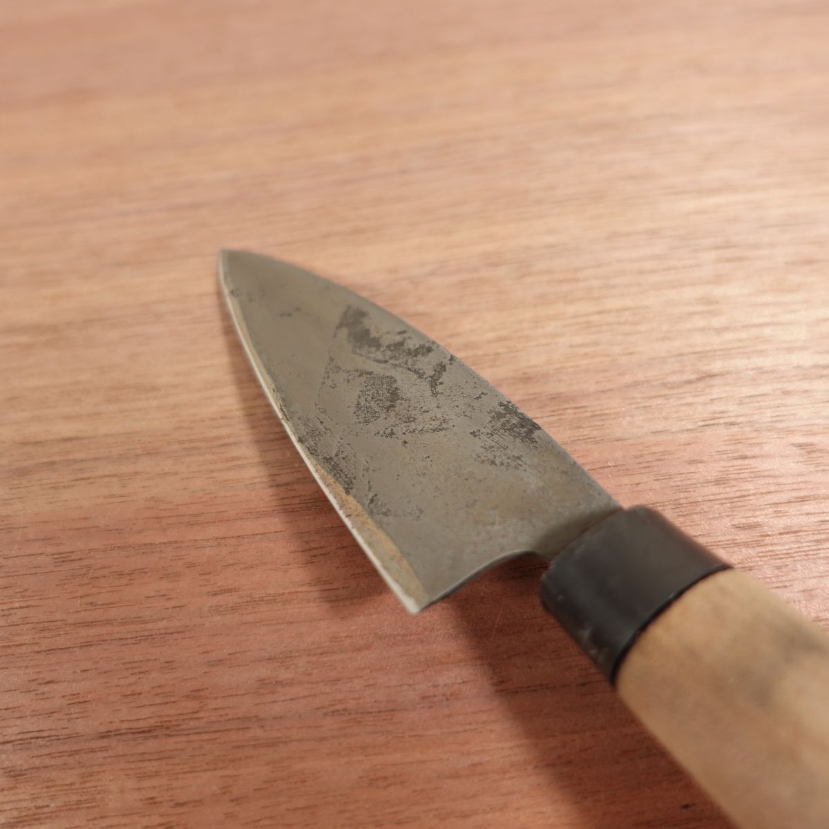 [HYPER REBORN] Hironao Ajikiri Ko-Deba Black Oxide Finish Double Bevel 95mm