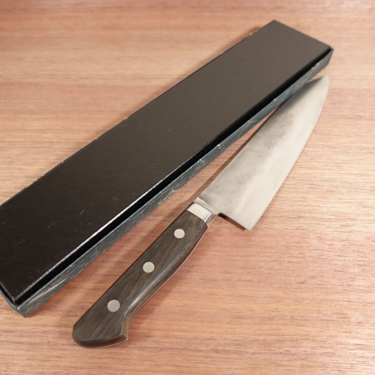 Sakai Sensui Gyuto, Sharpened, All-Purpose Knife, Nashiji, Laminated Steel, Handmade, Box Included, 195mm