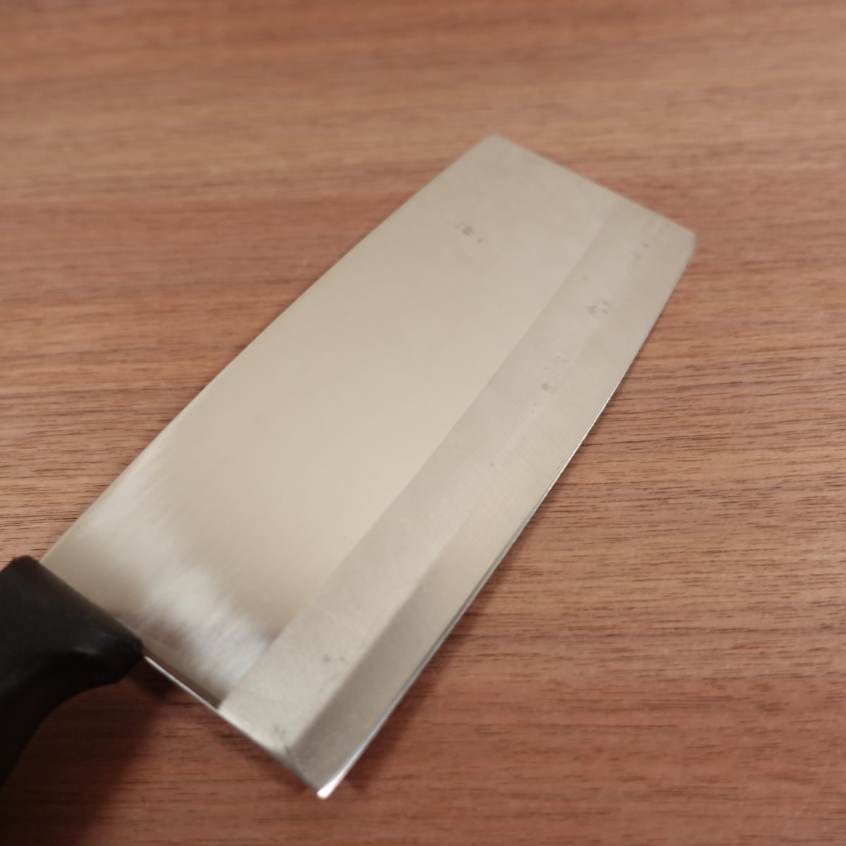 Japanese Special Steel Chinese Cleaver, Sharpened, Stainless Steel, Nearly Unused Stored Item, 180mm