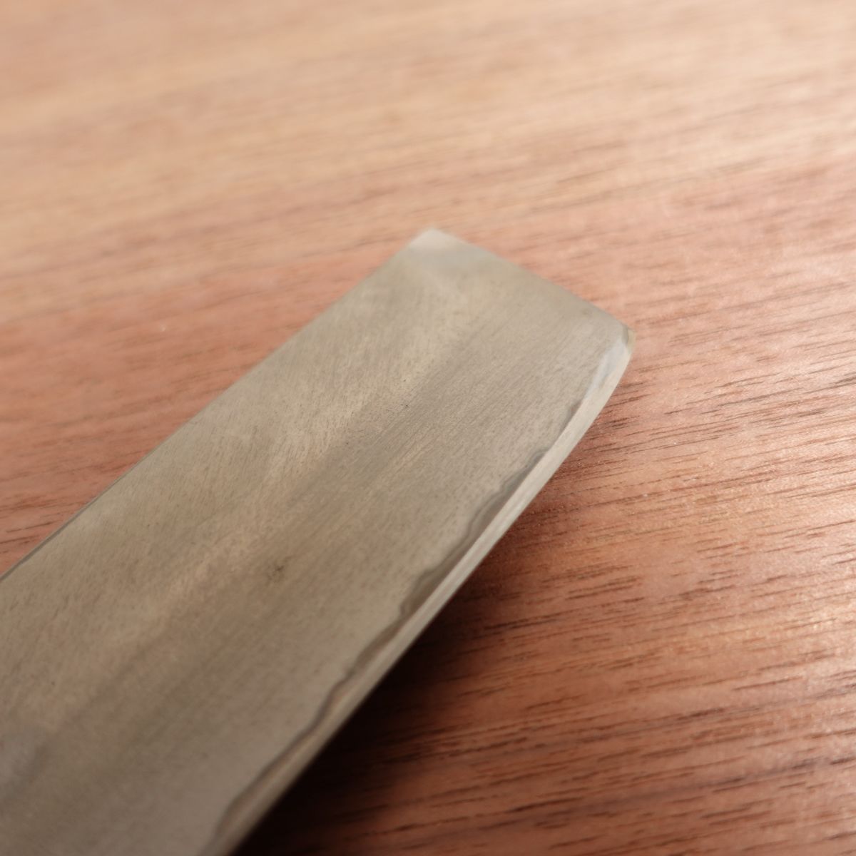 [HYPER REBORN] Sakai Toji Nakiri, Sharpened, Light Black Oxide Finish, Masashige, Vegetable Knife, Light Patina, 180mm