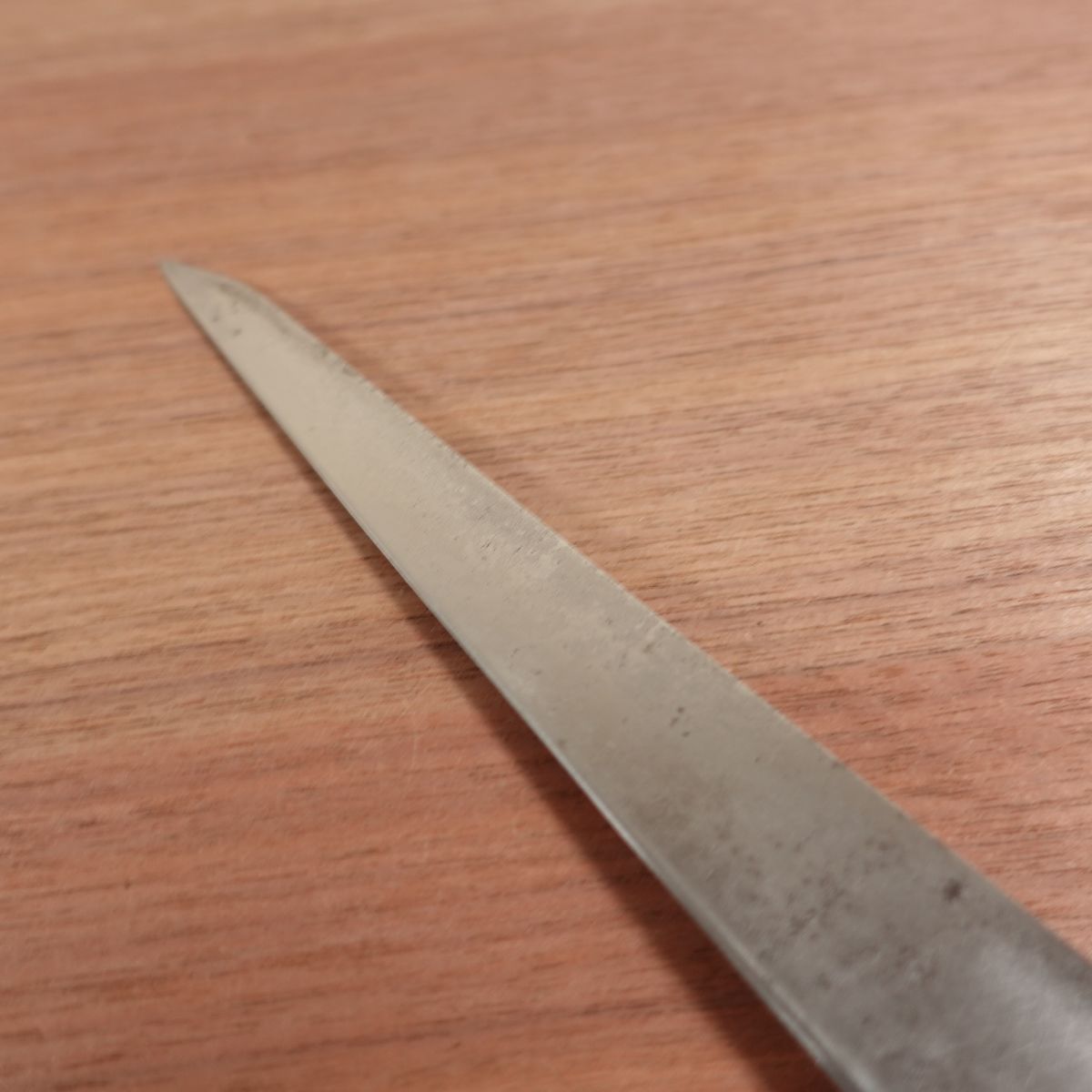 Takayoshi Sujihiki Knife, Sharpened, Slicer, Kiritsuke Style, Professional Use, Carbon Steel, 270mm