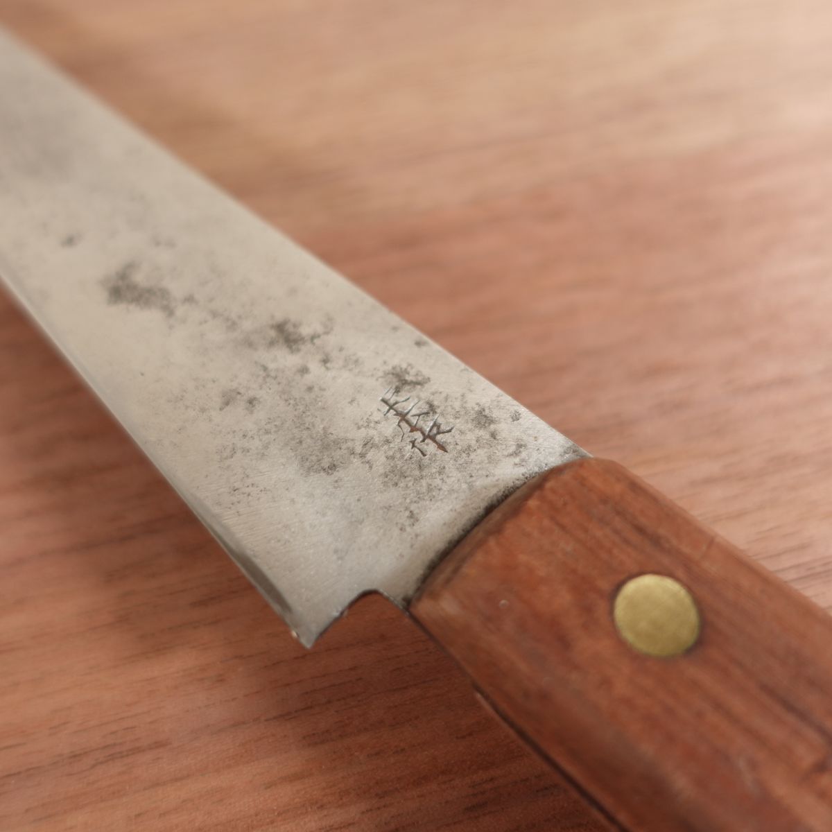 Nantsune Sujihiki Masahiro Carbon Steel Single Bevel Slim Gyuto Slicer 240mm