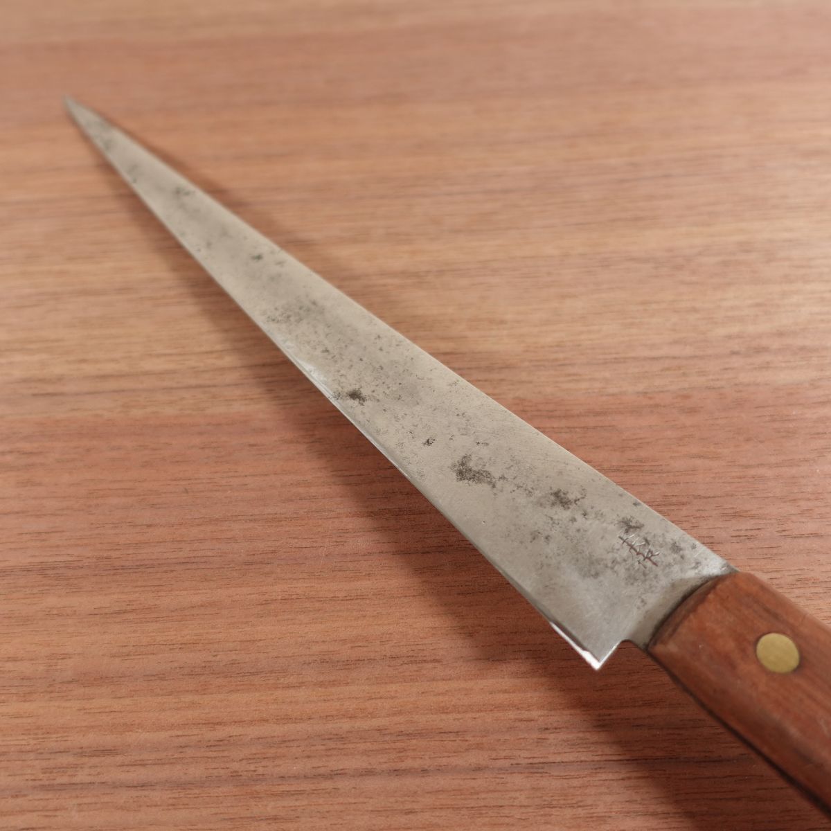 Nantsune Sujihiki Masahiro Carbon Steel Single Bevel Slim Gyuto Slicer 240mm