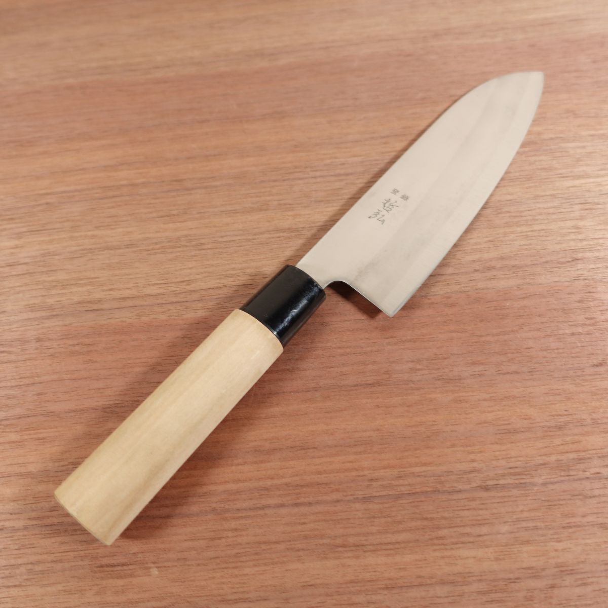 Tetsuhiro Wa-Santoku All-Purpose Knife Stainless Steel Sharpened 170mm