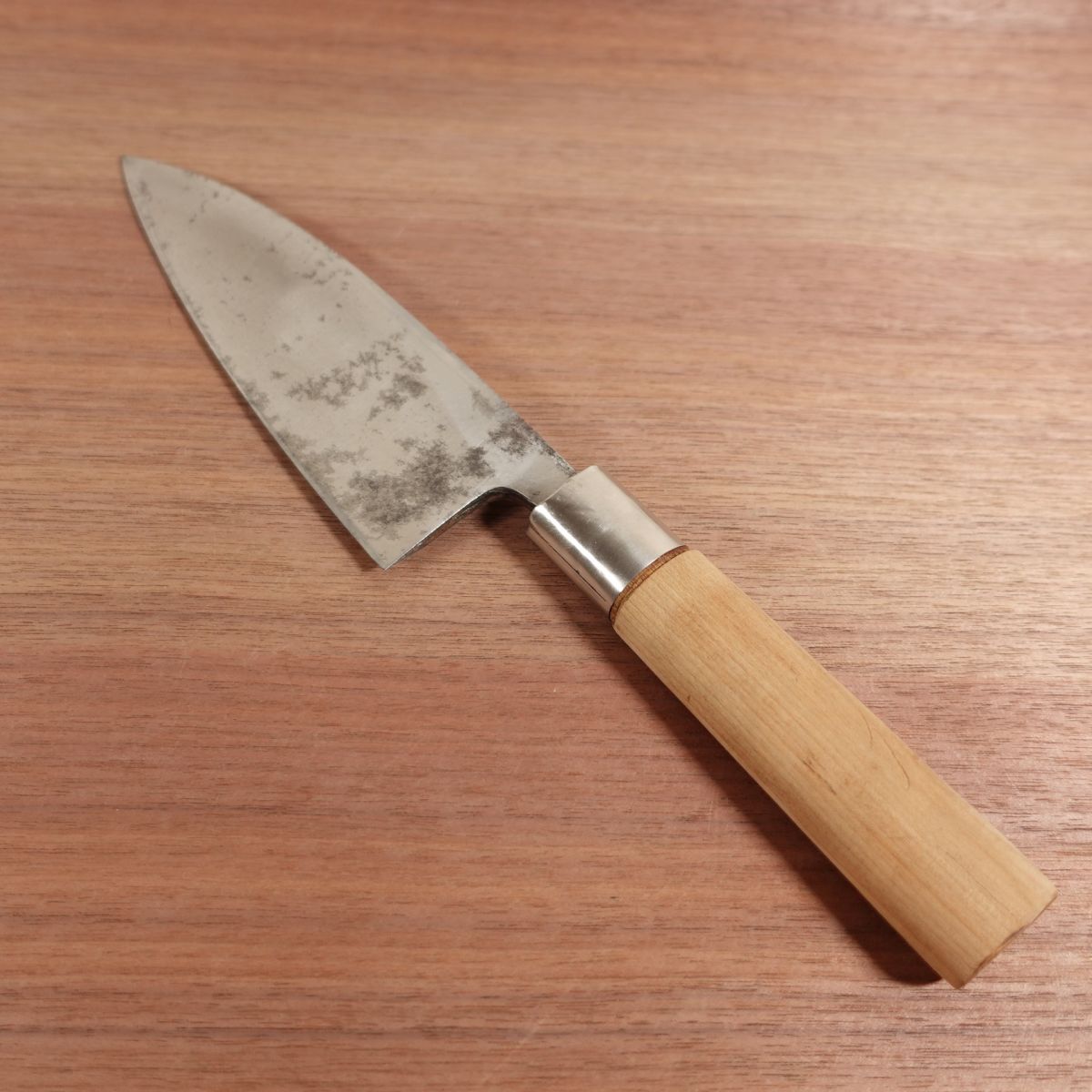 Ryuo Deba Heavy Large Single Bevel Carbon Steel Sharpened 185mm