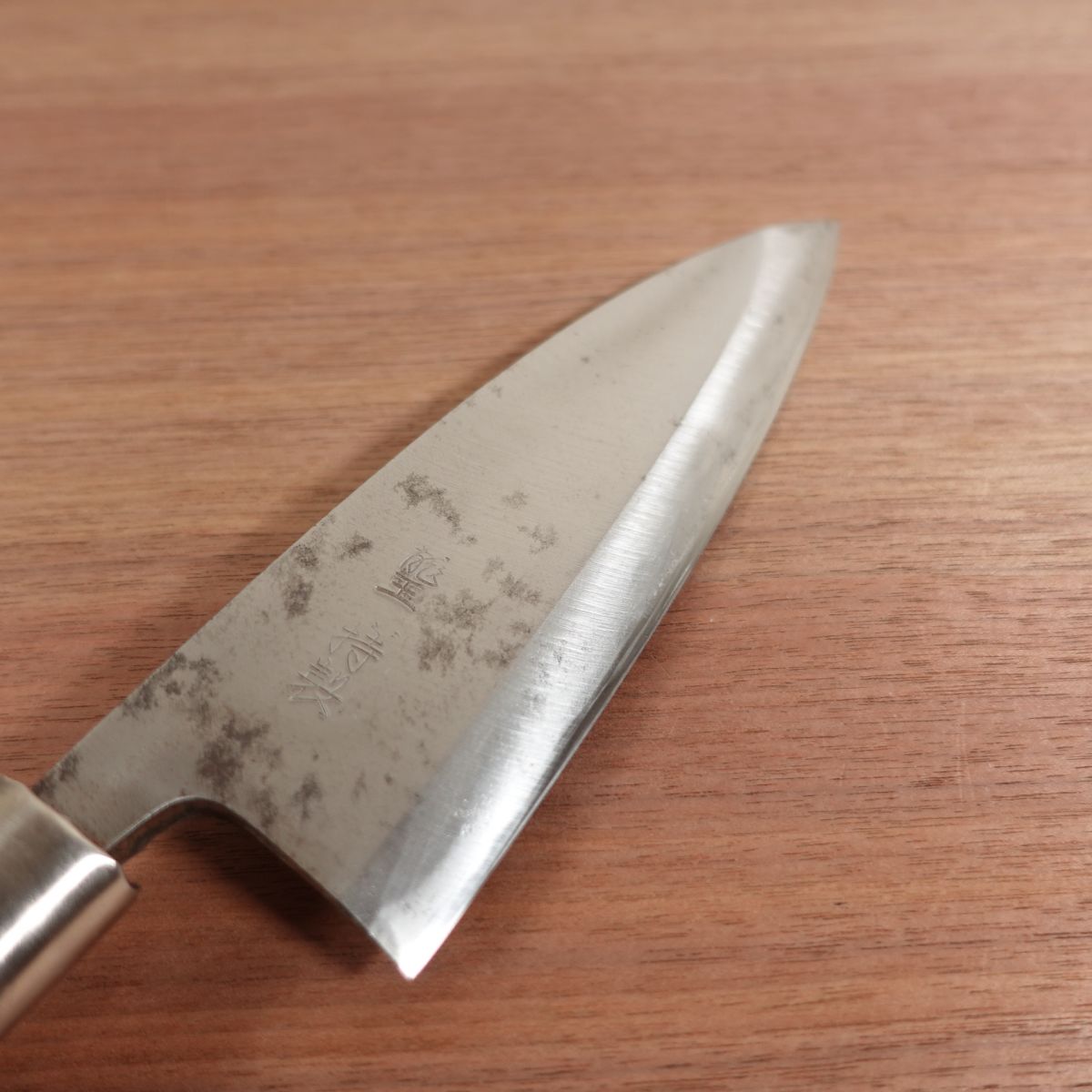 Ryuo Deba Heavy Large Single Bevel Carbon Steel Sharpened 185mm