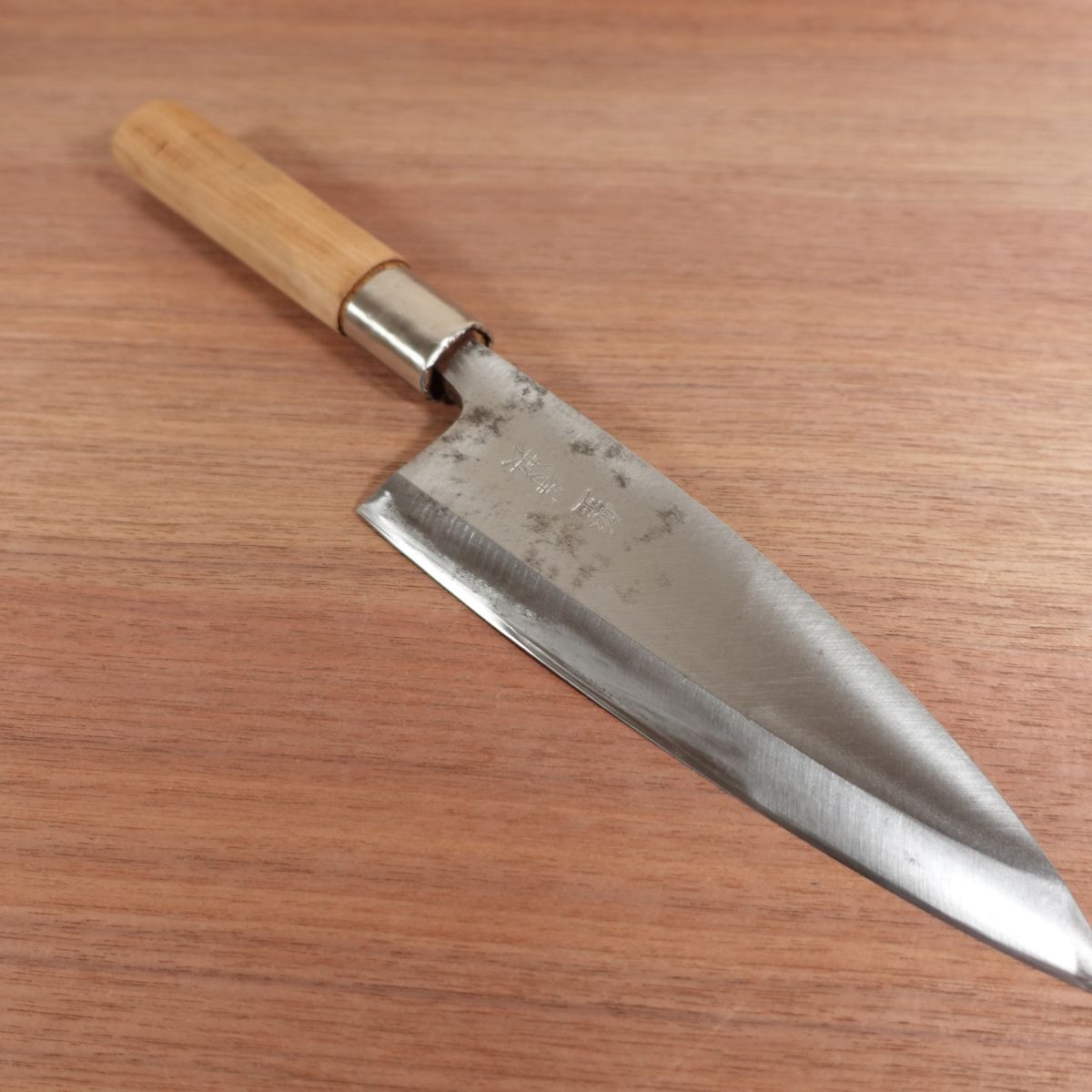 Ryuo Deba Heavy Large Single Bevel Carbon Steel Sharpened 185mm