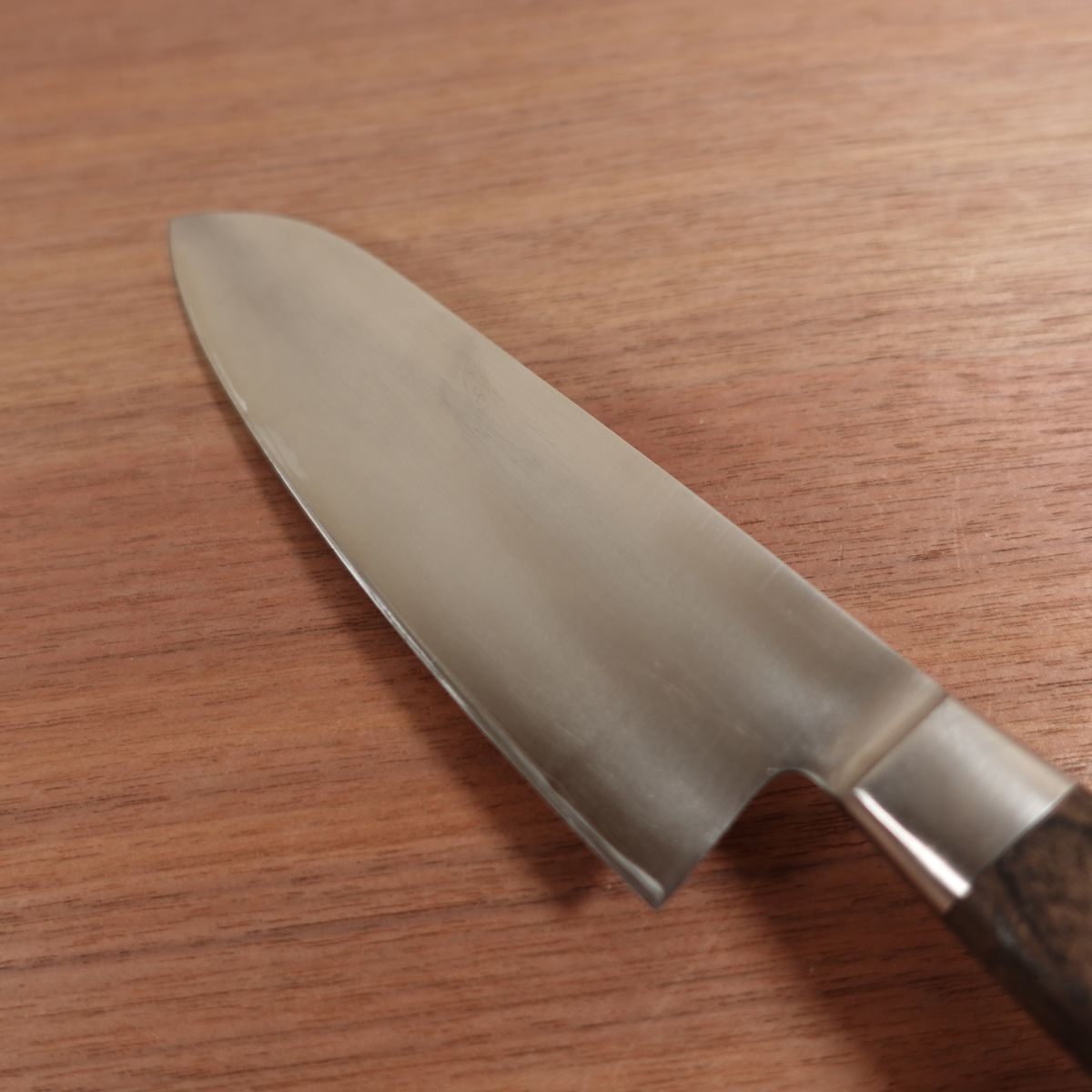 Kikuichimonji Santoku Swedish Steel Laminated A-2 KIKUICHI MONJI 165mm