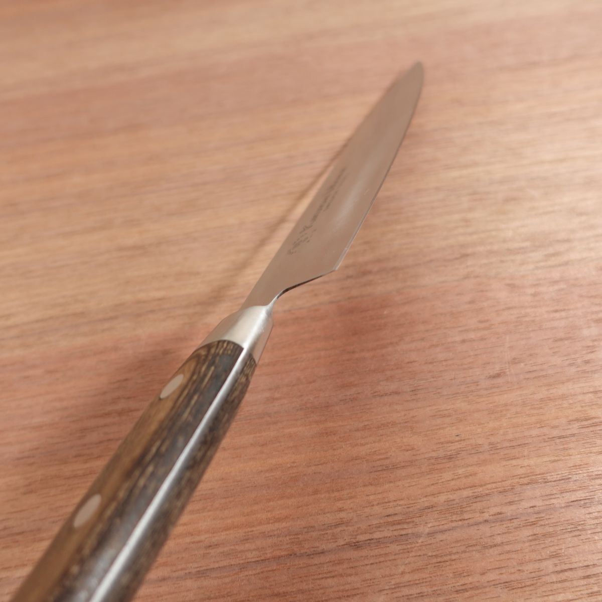 Kikuichimonji Santoku Swedish Steel Laminated A-2 KIKUICHI MONJI 165mm