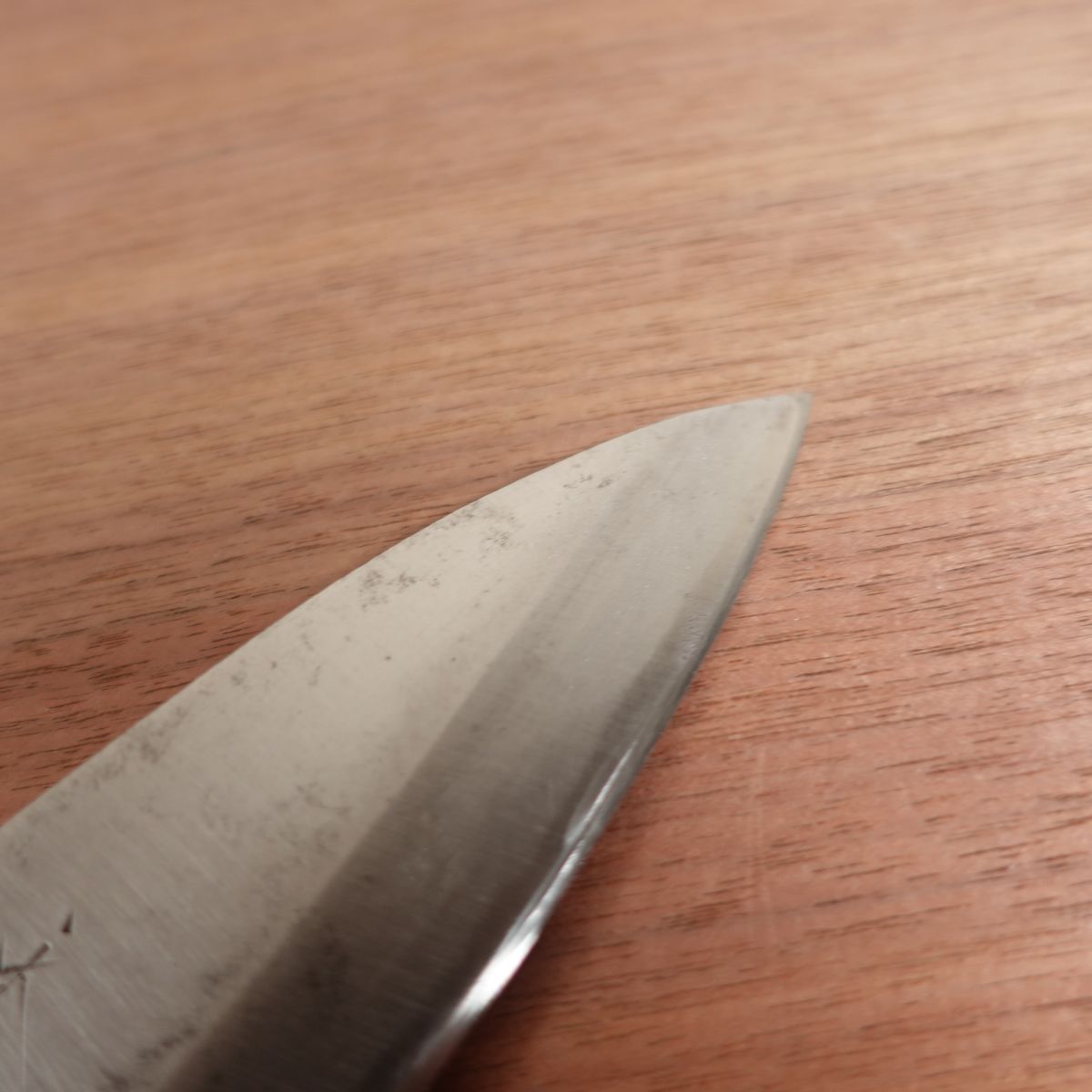 Kiya Yasuhiro Deba Knife, Sharpened, Carbon Steel, Single Bevel, 140mm