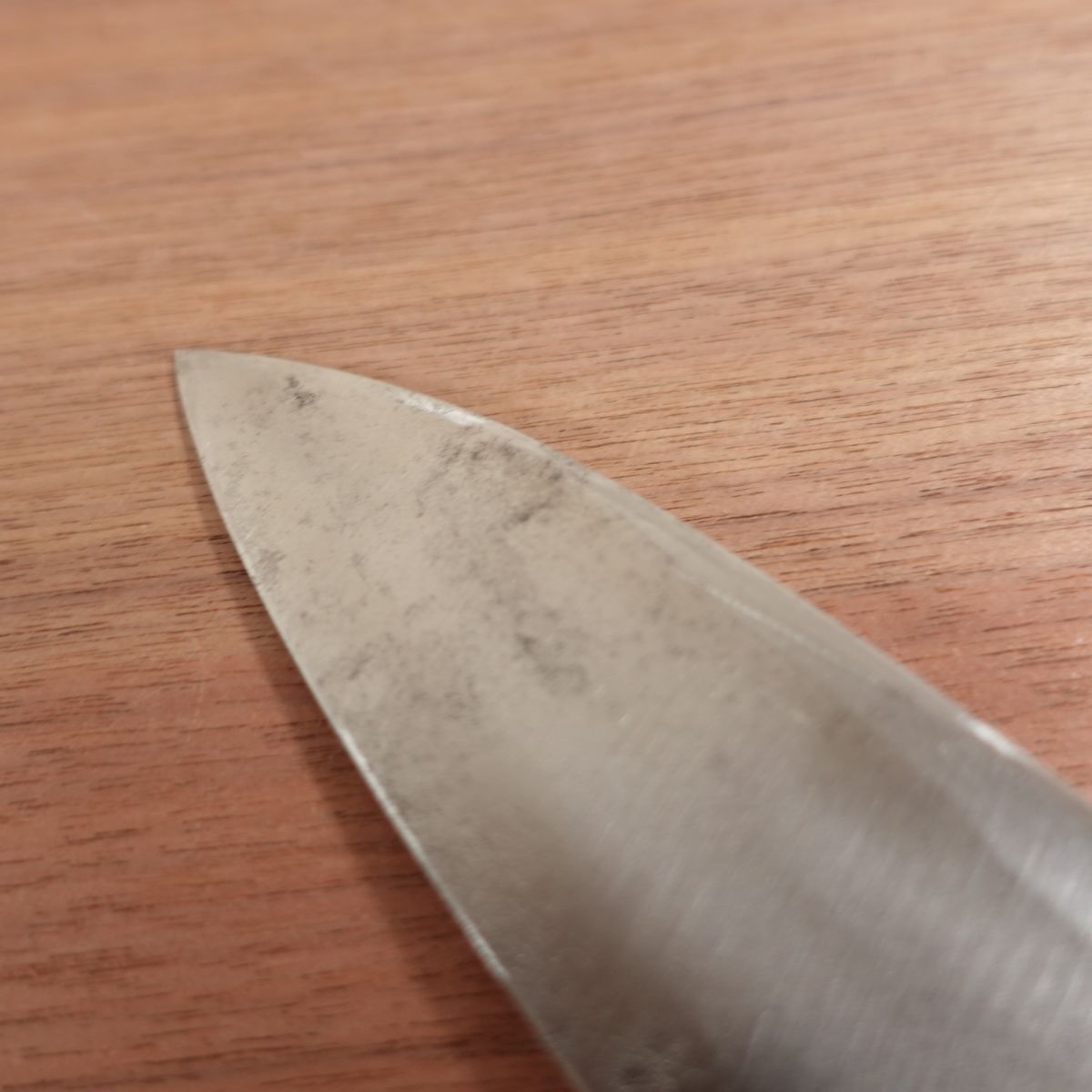Kiya Yasuhiro Deba Knife, Sharpened, Carbon Steel, Single Bevel, 140mm