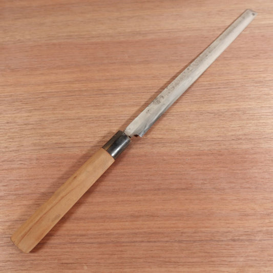 Takemasa Takohiki Knife, Sharpened, Water Buffalo Handle, Sashimi Knife, Sakai Meisho, 240mm