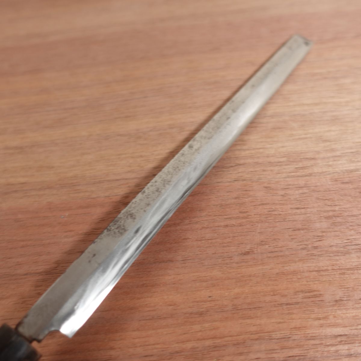 Takemasa Takohiki Knife, Sharpened, Water Buffalo Handle, Sashimi Knife, Sakai Meisho, 240mm
