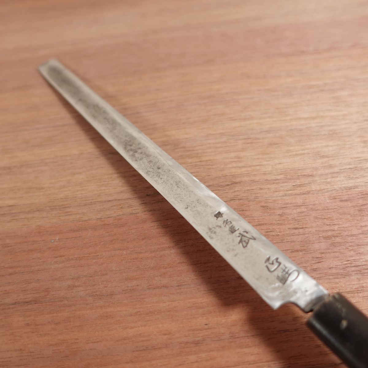Takemasa Takohiki Knife, Sharpened, Water Buffalo Handle, Sashimi Knife, Sakai Meisho, 240mm