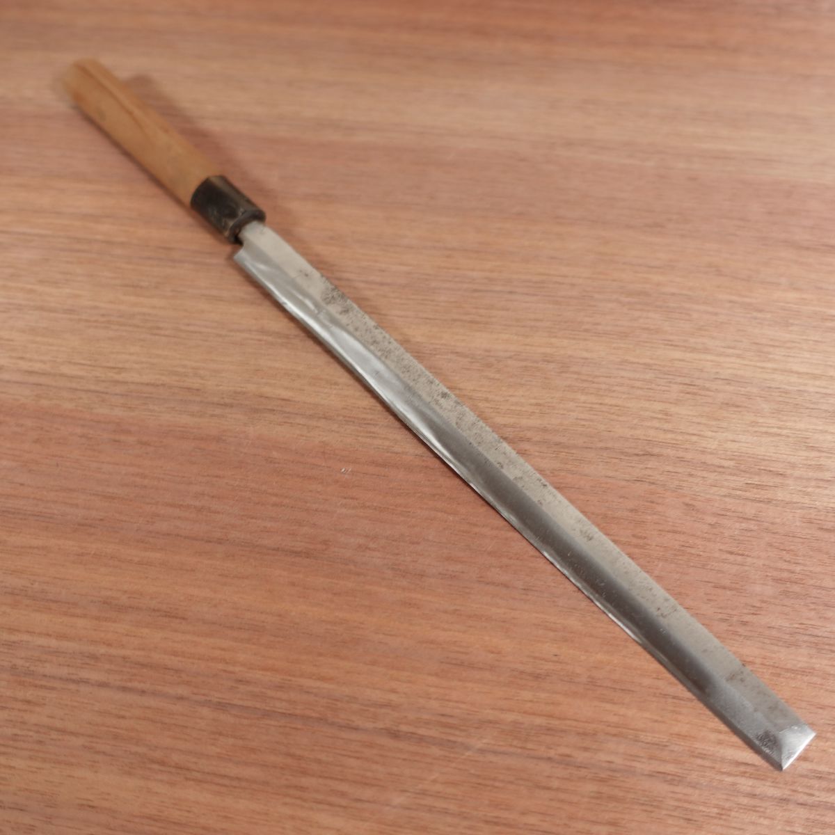 Takemasa Takohiki Knife, Sharpened, Water Buffalo Handle, Sashimi Knife, Sakai Meisho, 240mm