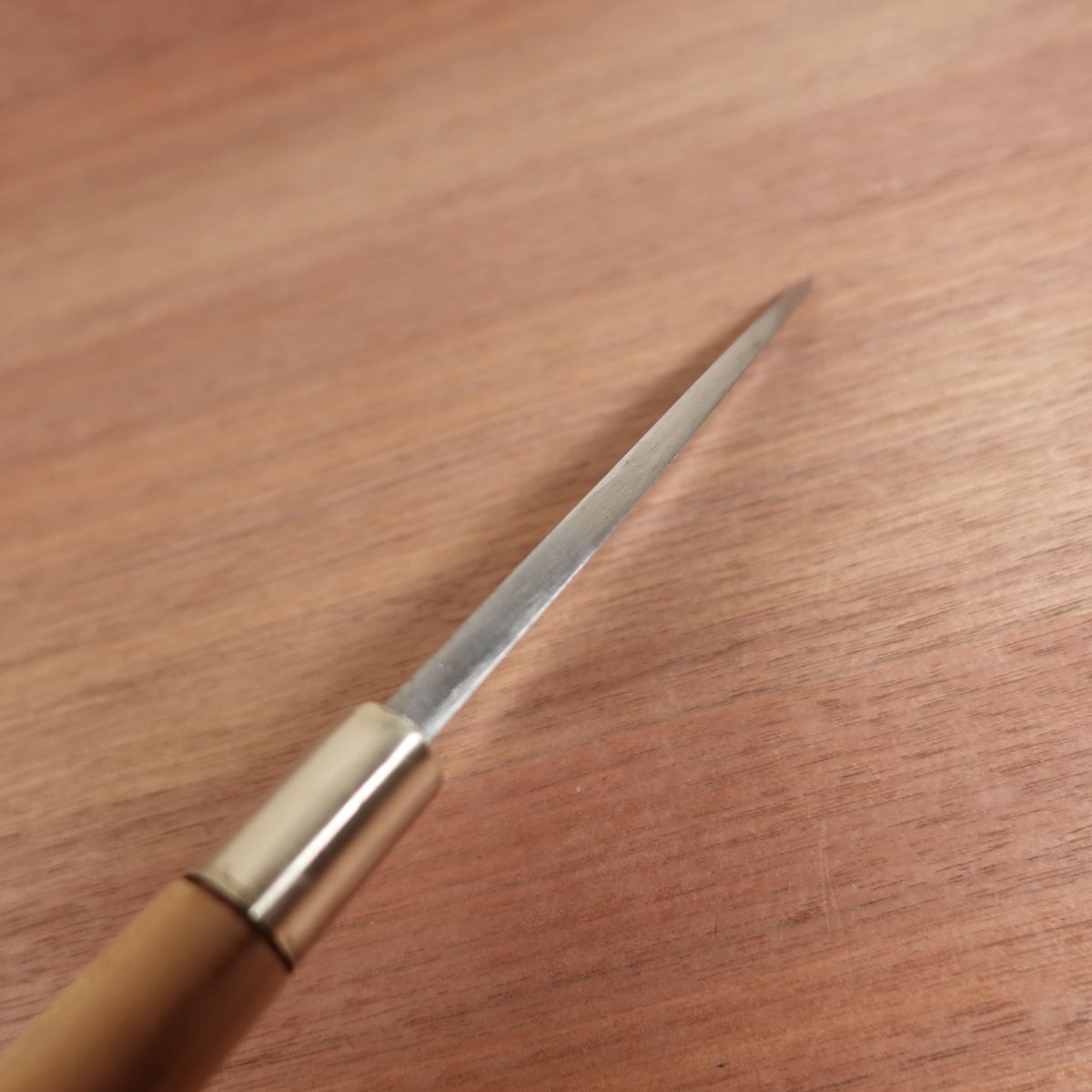 Seki Magoroku Deba Knife, Sharpened, Carbon Steel, Single Bevel, Carefully Used, 150mm