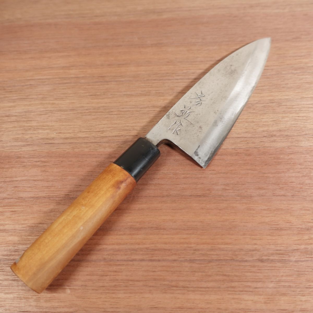 Fusachika Deba Knife, Sharpened, Carbon Steel, Single Bevel, 155mm